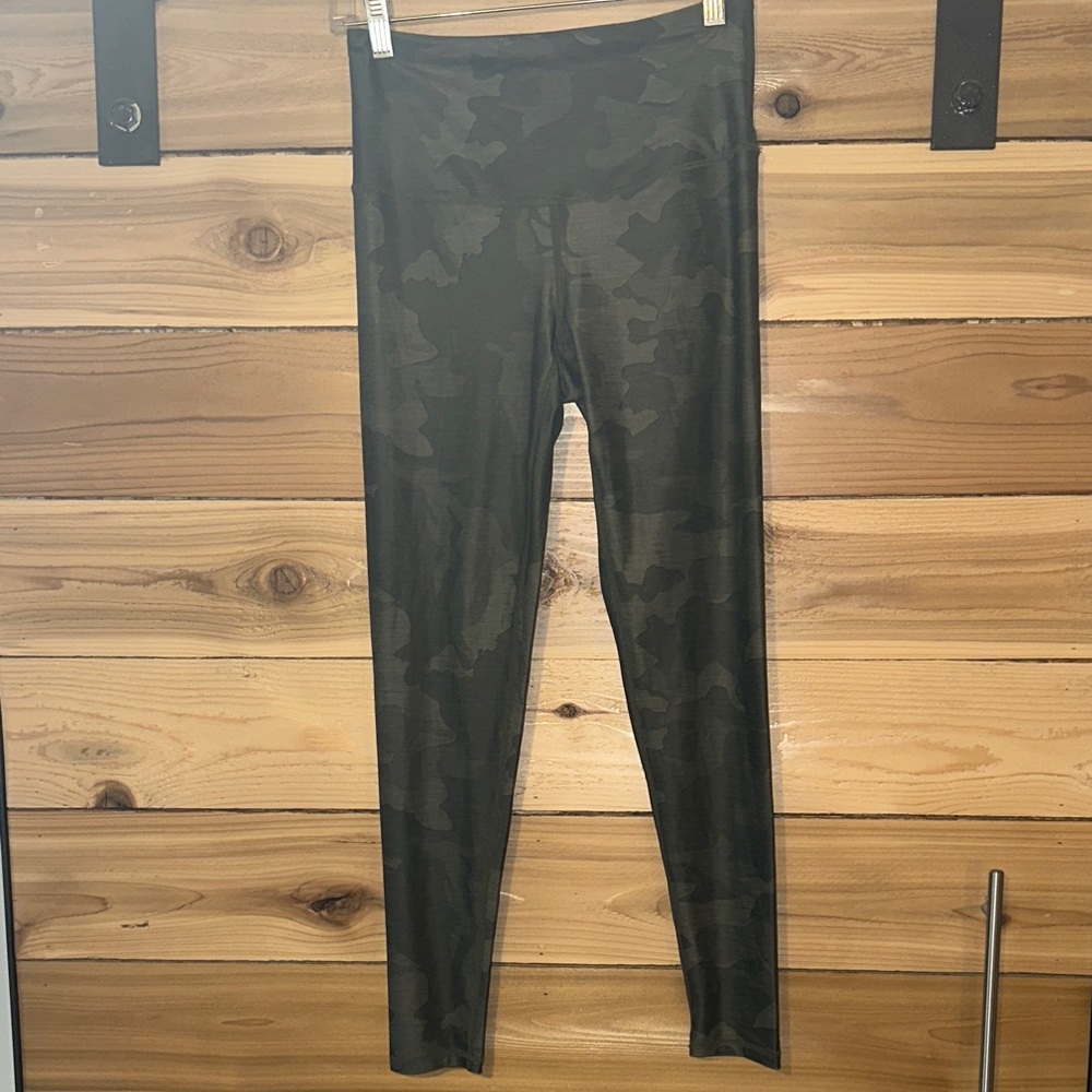 Prana Camouflage Leggings - Green